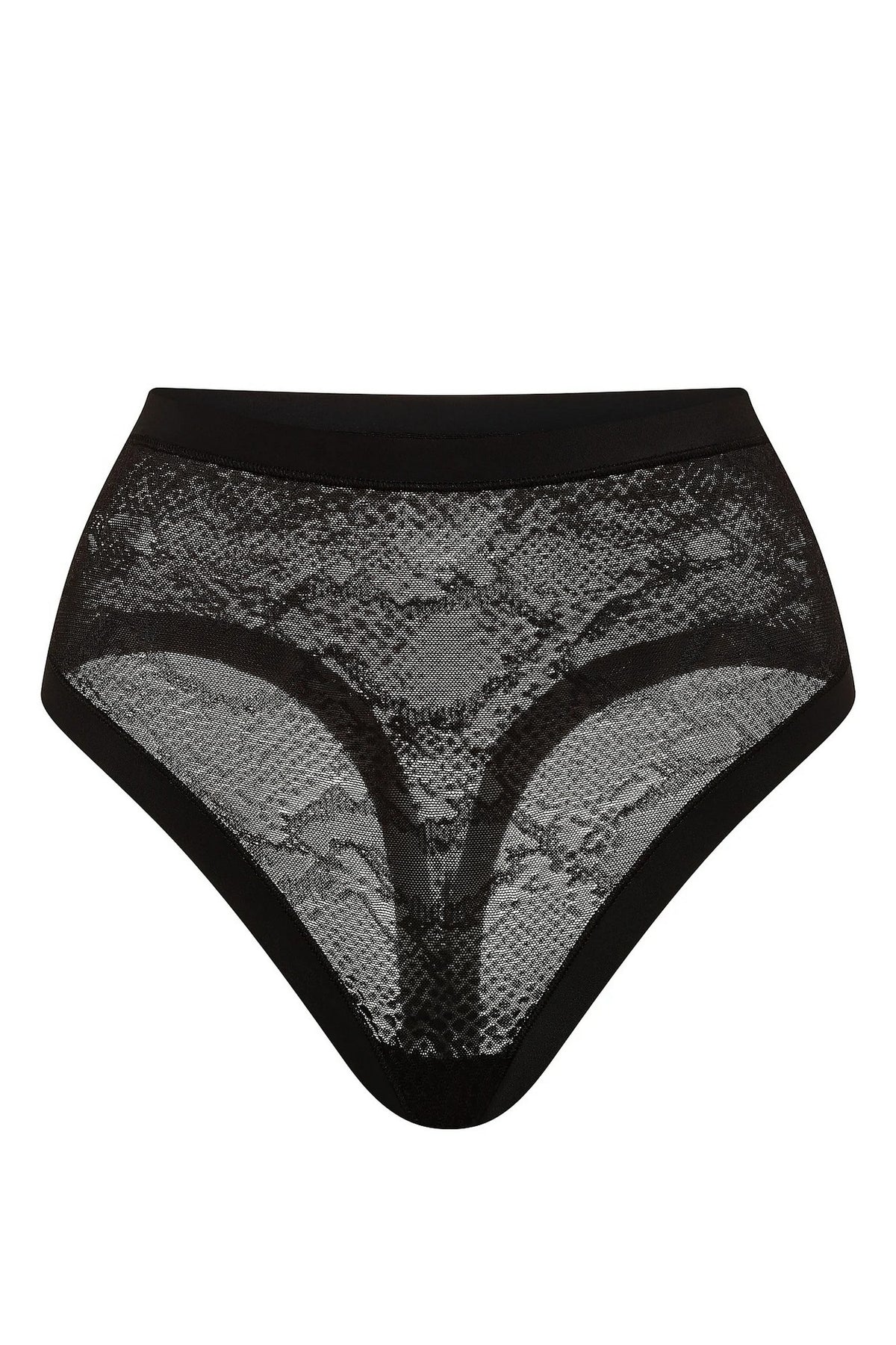 Високі трусики стрінги 476267691 black Victoria`s Secret