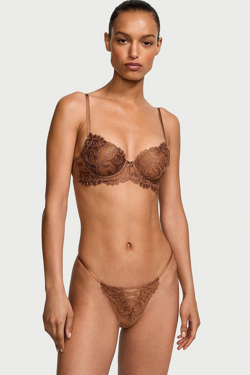 Трусики стринг 486533737 brown