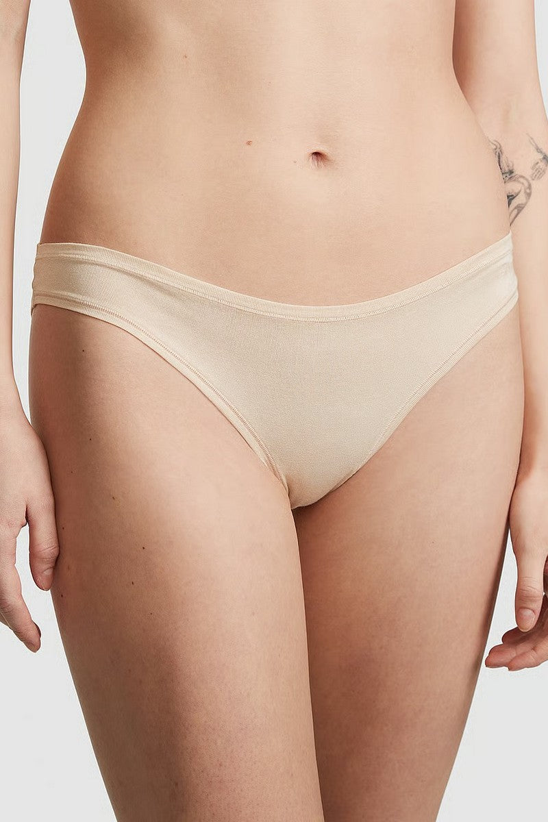 Бавовняні трусики 493520261 beige Victoria`s Secret