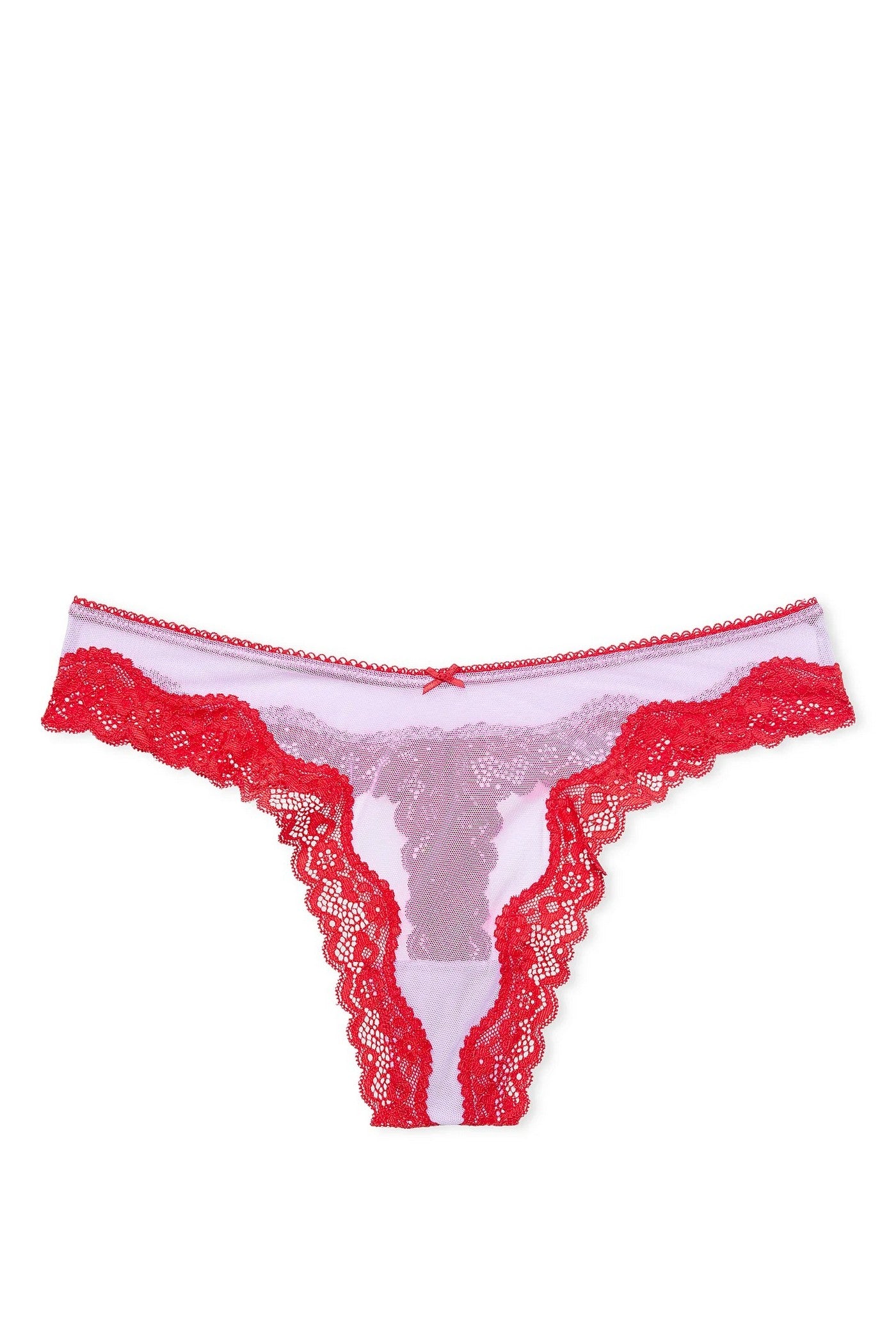 Трусики стринг из микросетки 493734036 lilac