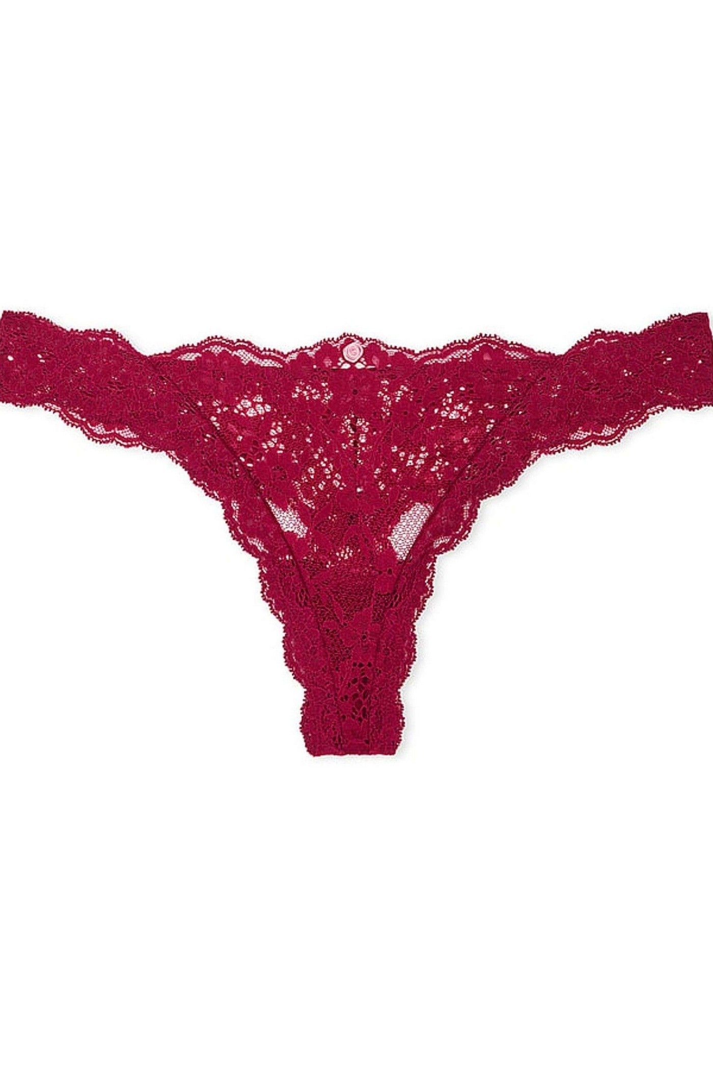 Кружевные трусики стринг 493845016 red