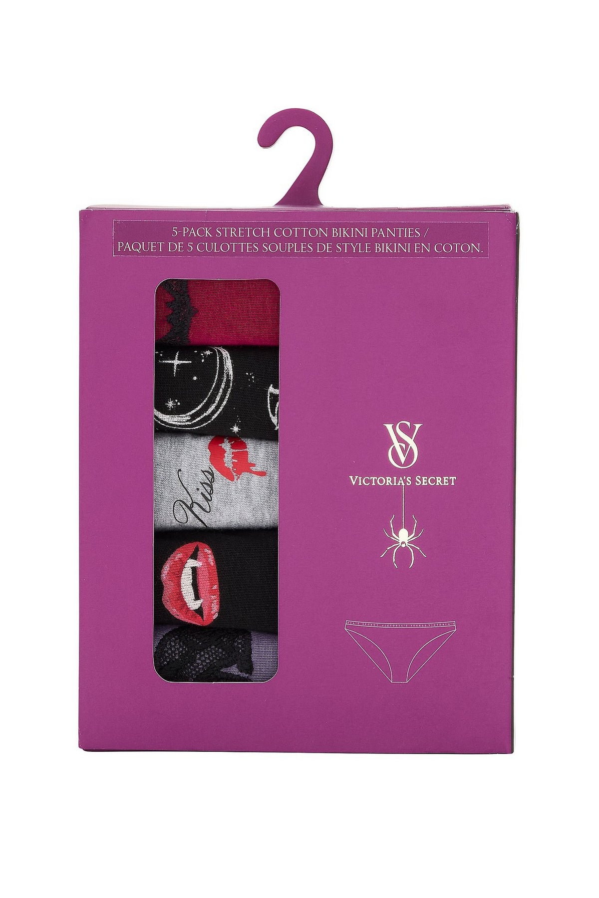 Бавовняні трусики бікіні 499209503 (5 шт.) multi Victoria`s Secret