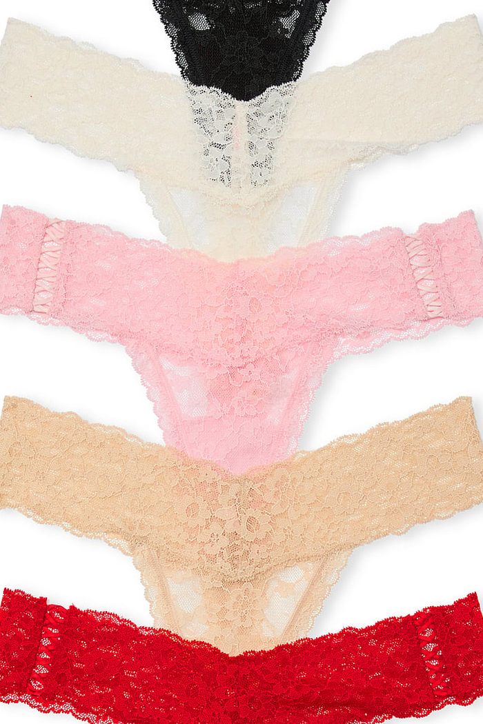 Кружевные трусики стринг 501337936 (5 шт.)