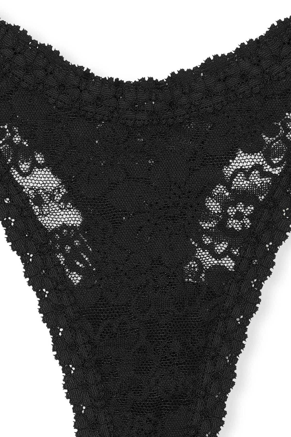 Мереживні трусики стрінги 505527416 black Victoria`s Secret мереживо
