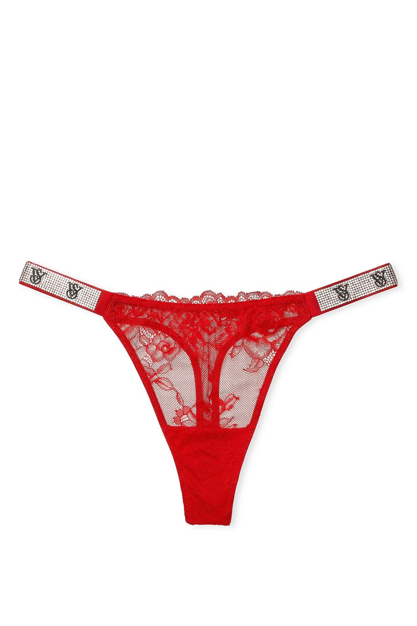 Трусики стринг со стразами 530130959 red