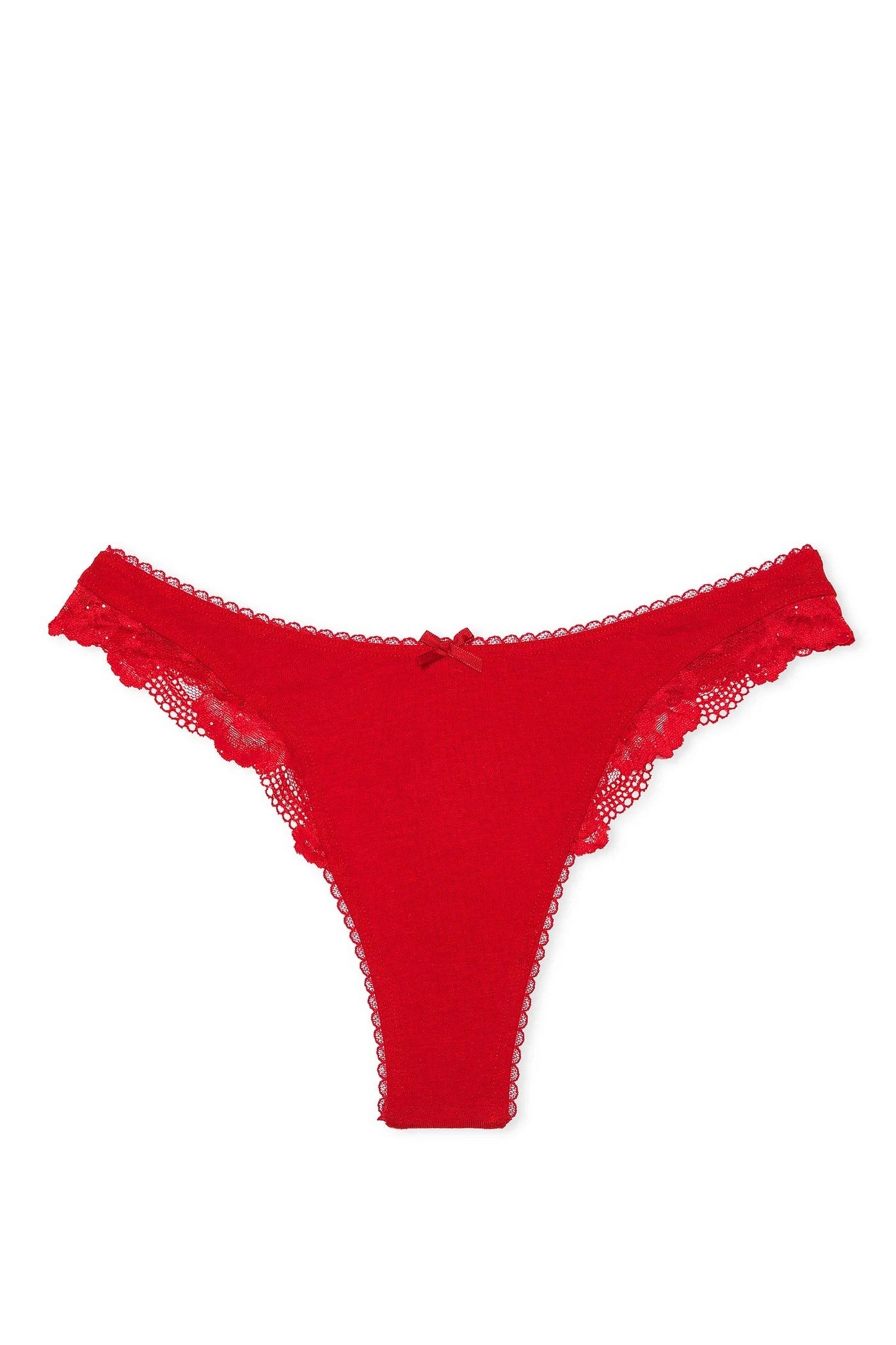 Хлопковые трусики стринг 535843782 red