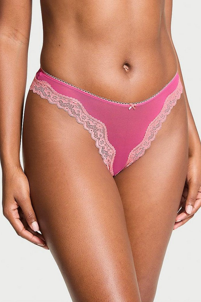 Трусики стринг из микросетки 541919618 rose
