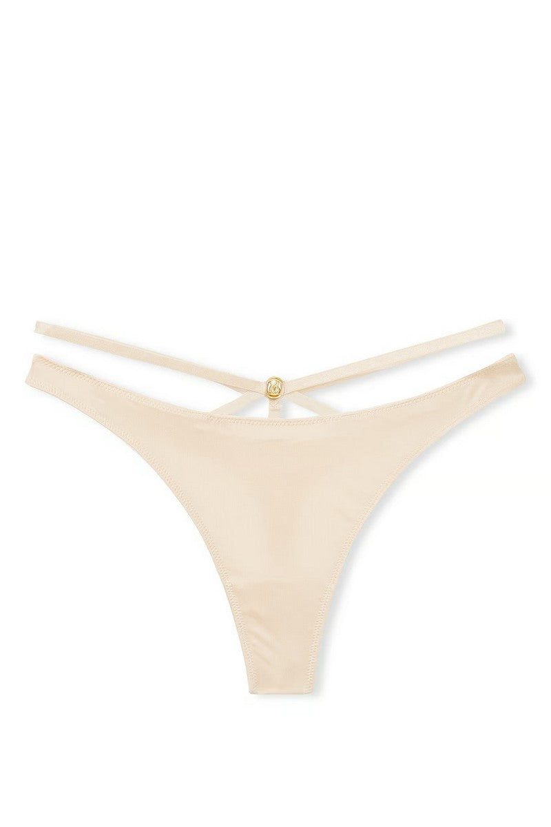 Гладкие трусики стринг 550939681 beige