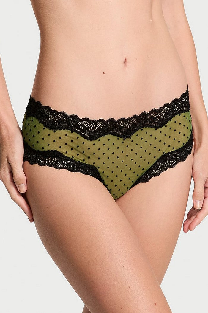 Шортики из микросетки 55387589 green