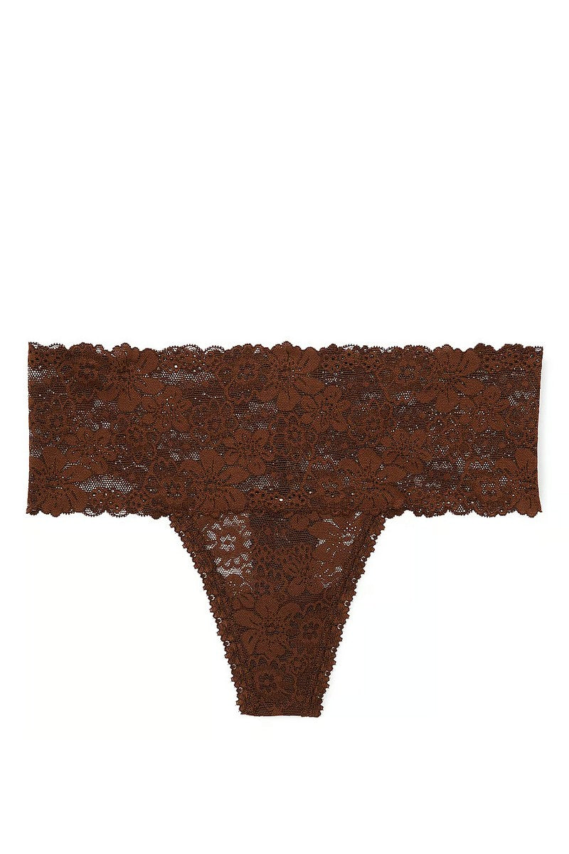 Мереживні трусики стрінги 555702707 brown