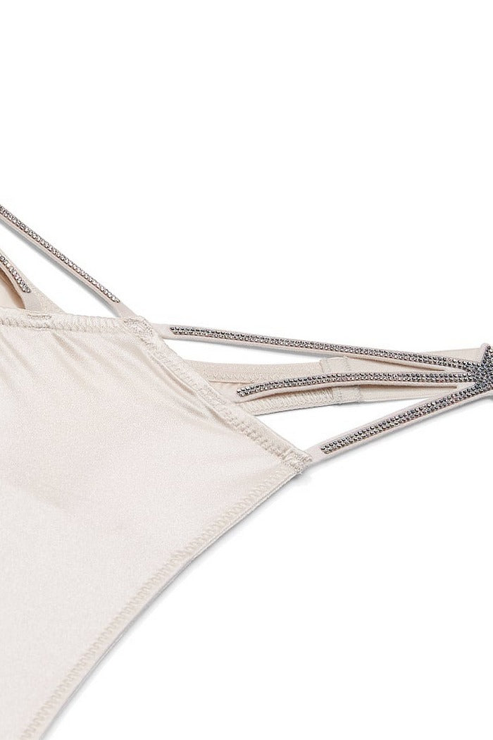 Трусики стринг со стразами 581987947 gray