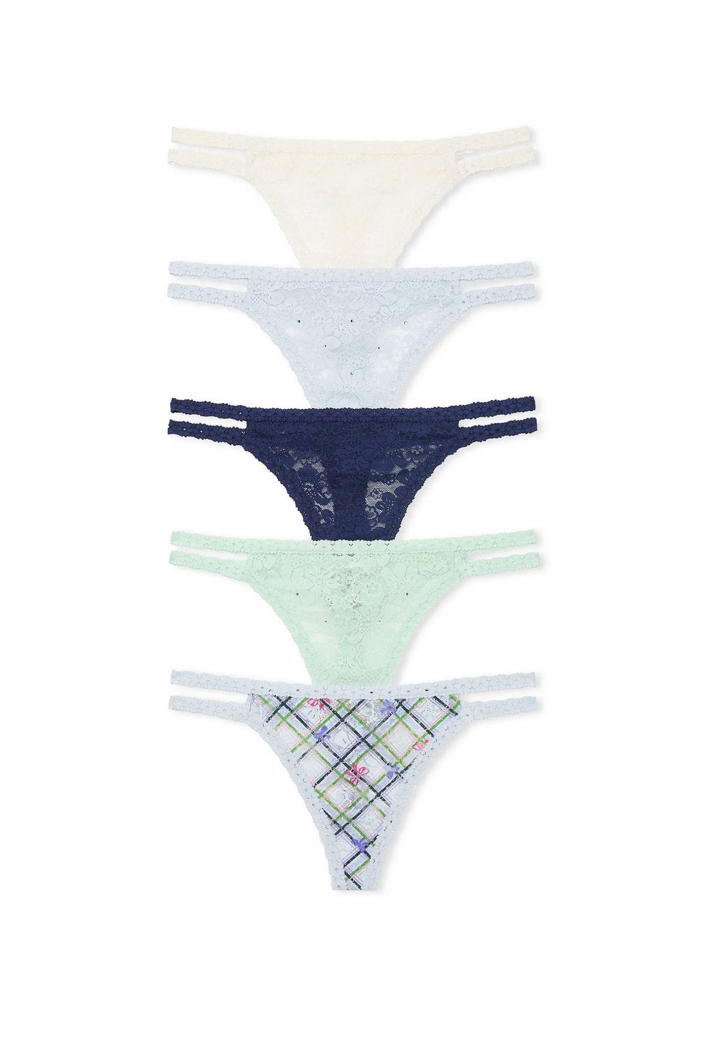 Кружевные трусики стринг 583766480 (5 шт.)