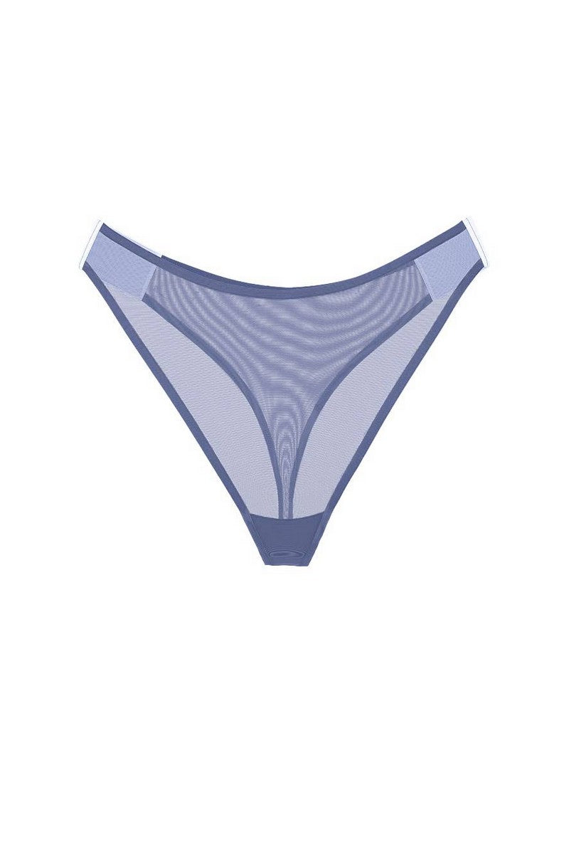 Трусики стринг из микросетки 586509724 blue