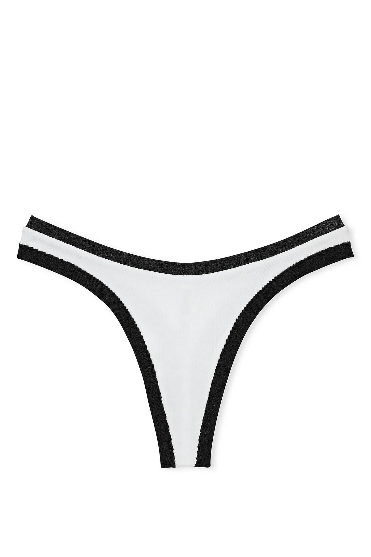 Трусики стринг в рубчик 599538634 white