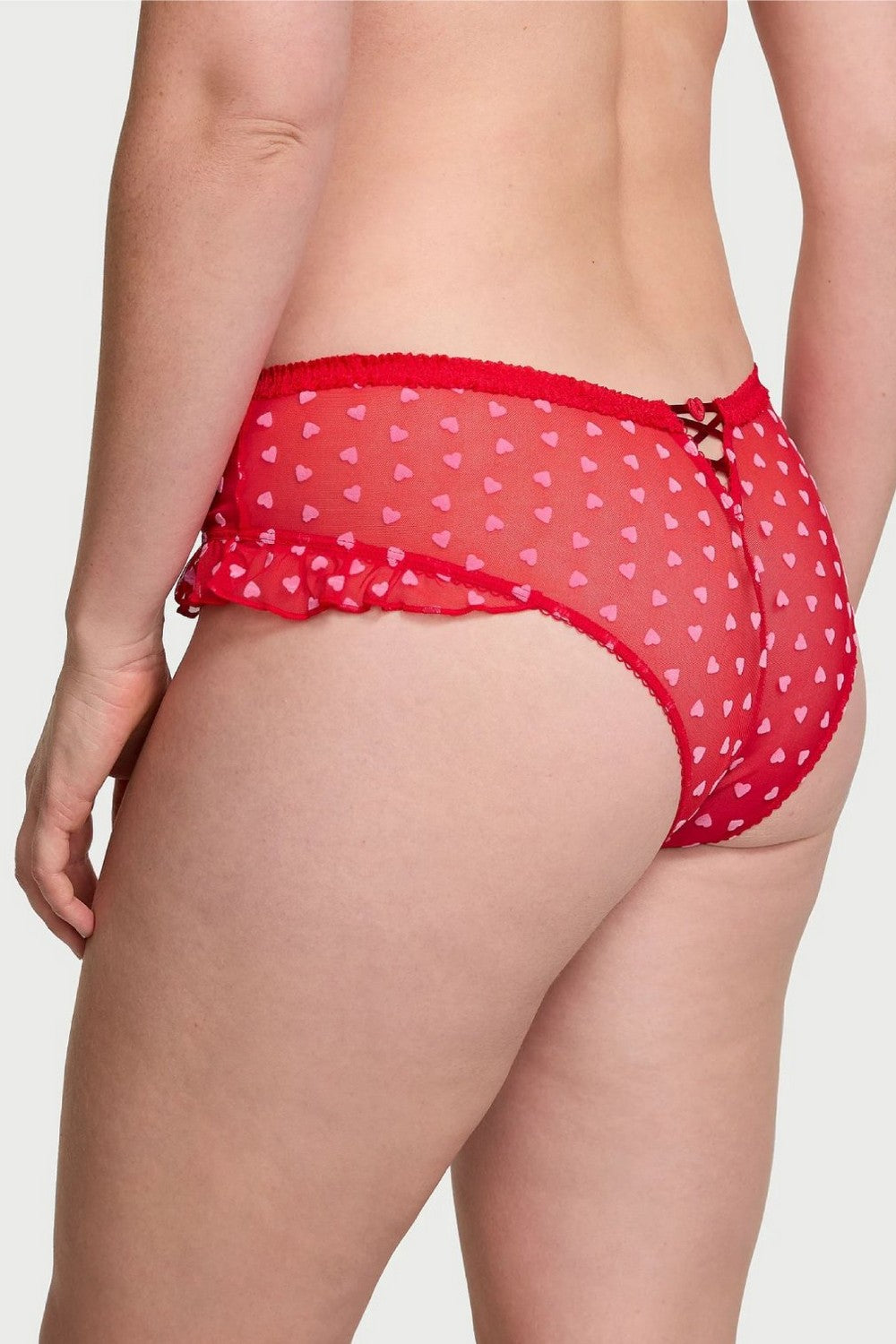 Шортики с рюшами 606008228 red