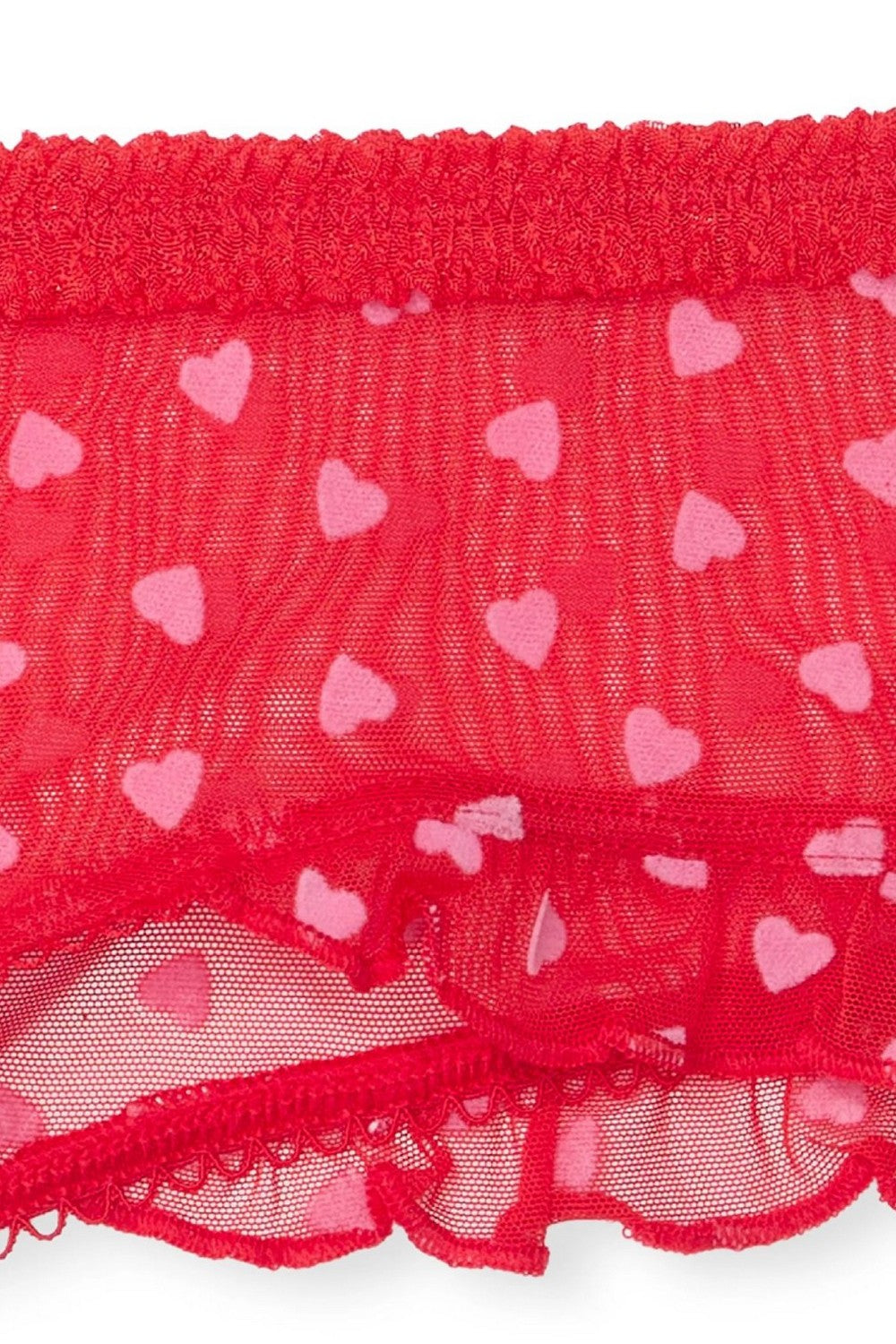 Шортики с рюшами 606008228 red