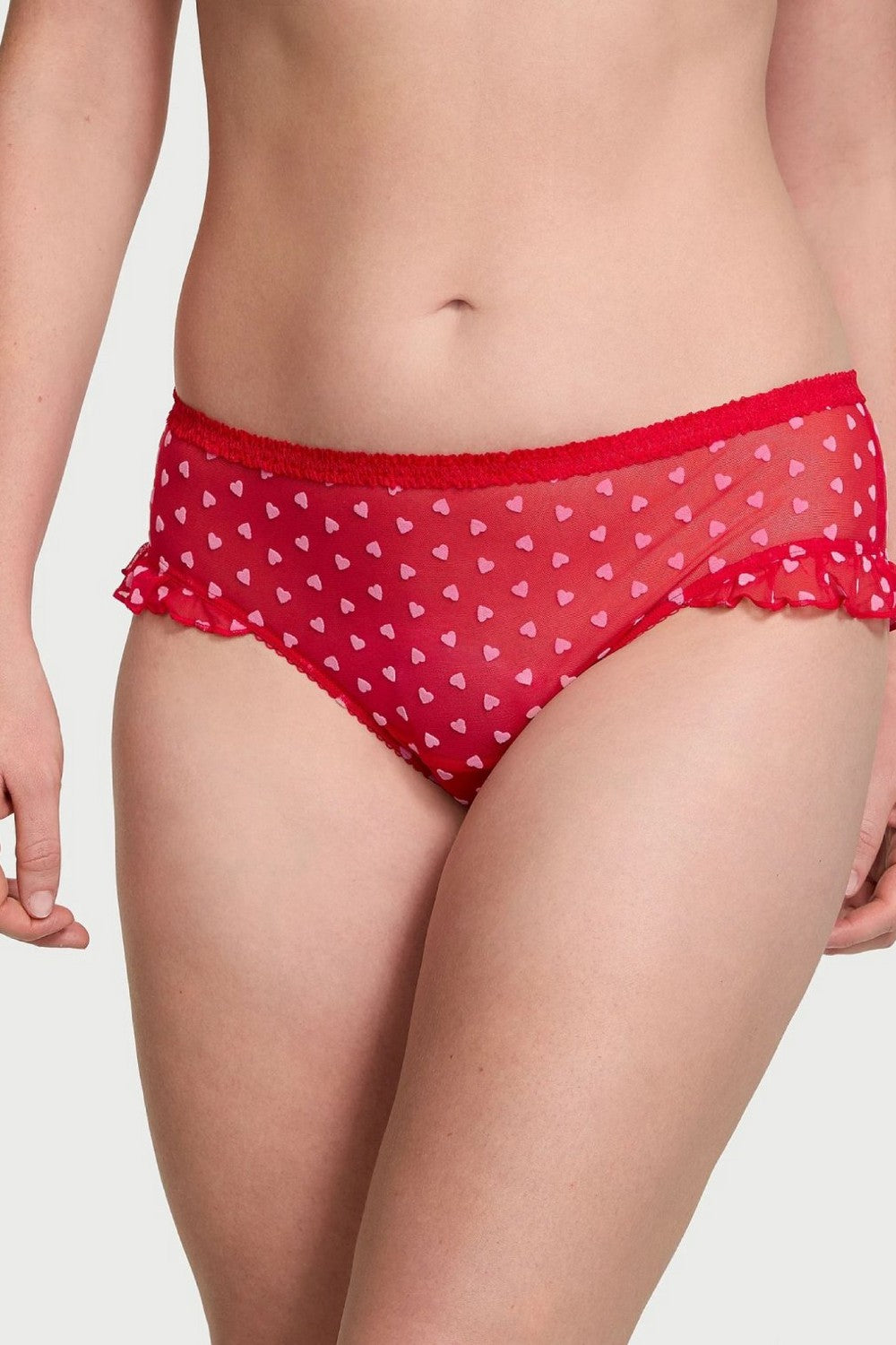 Шортики с рюшами 606008228 red