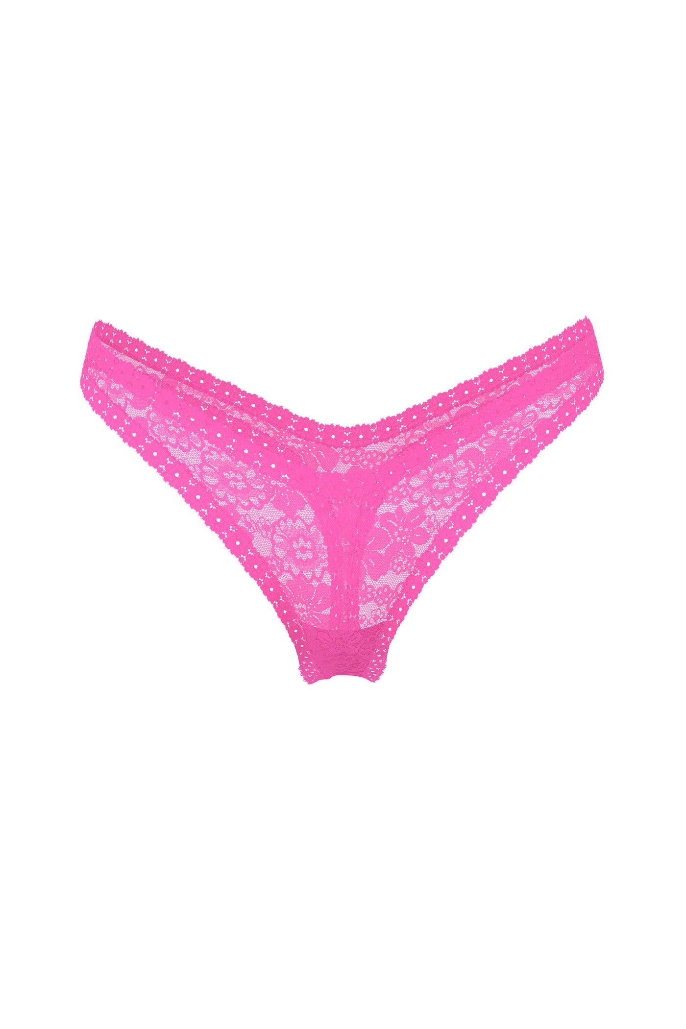 Кружевные трусики стринг 609971664 pink