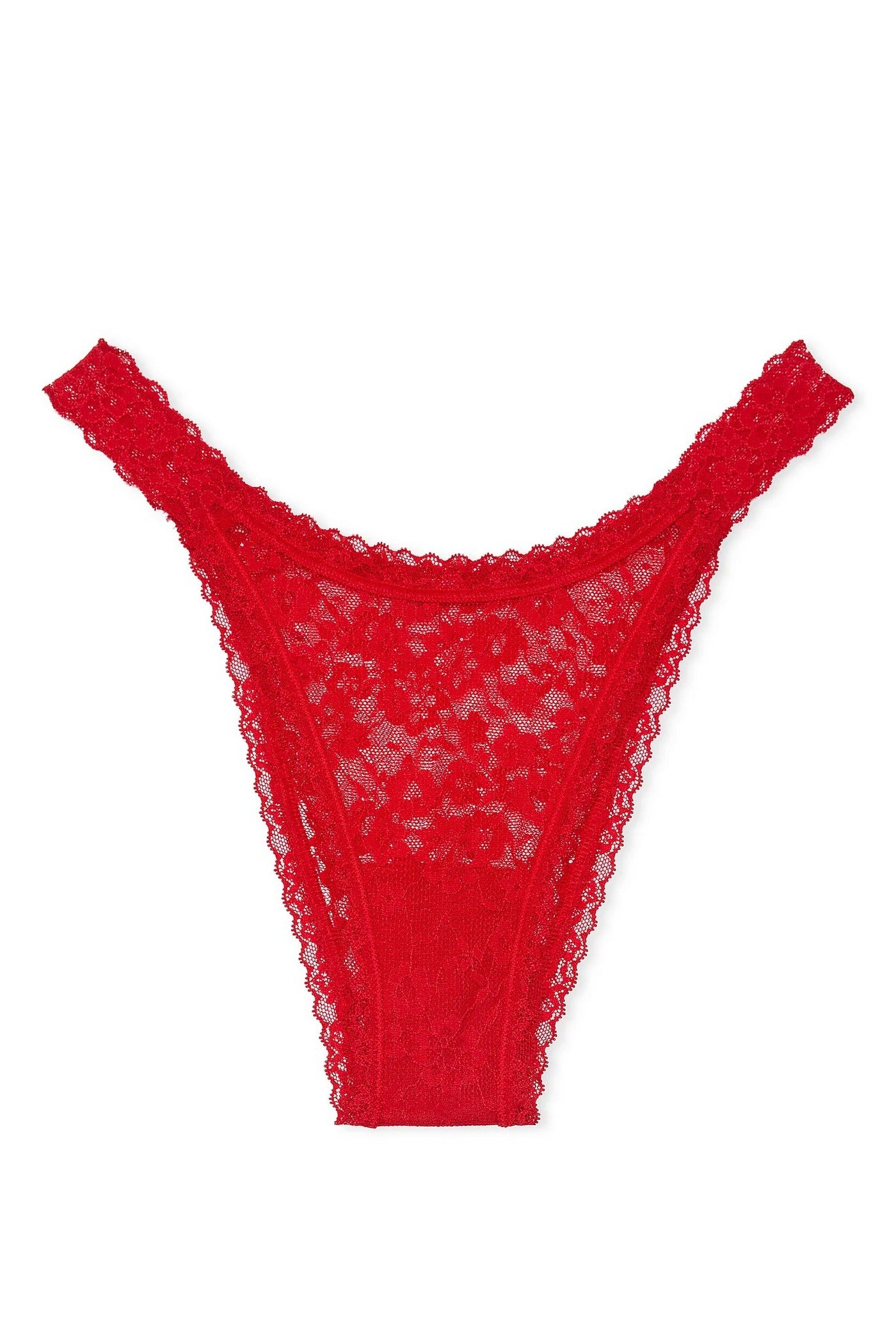 Кружевные трусики бразилиана 610801351 red