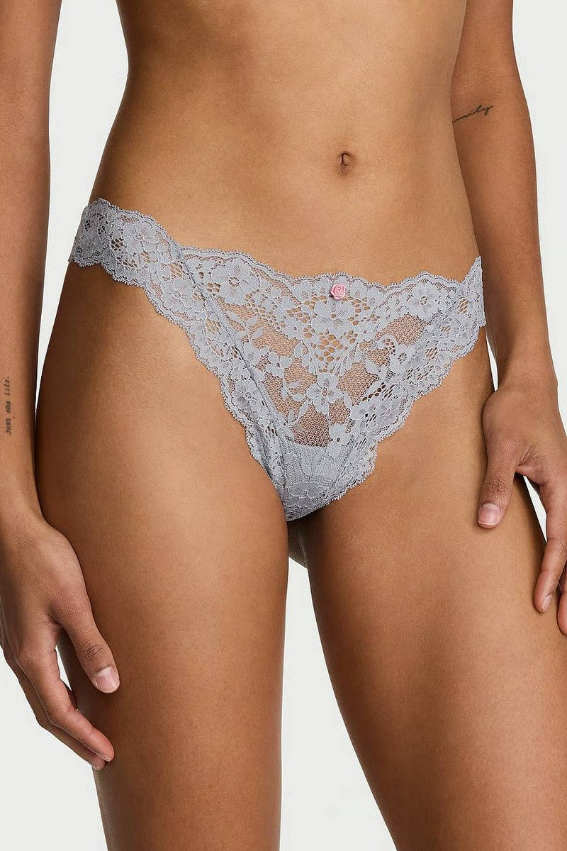 Мереживні трусики стрінги 62317999 Victoria`s Secret