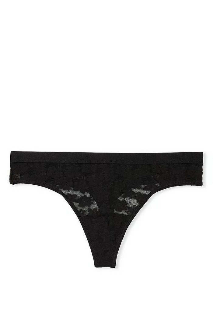 Кружевные трусики стринг 640473988 black