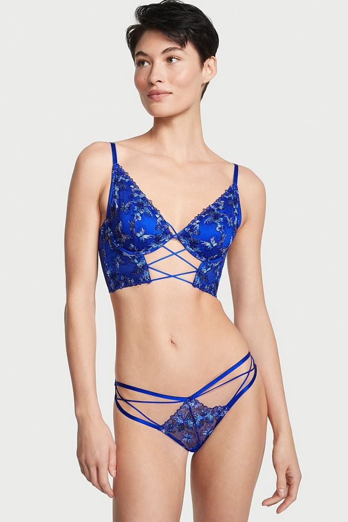 Трусики бразилиана с вышивкой 643679435