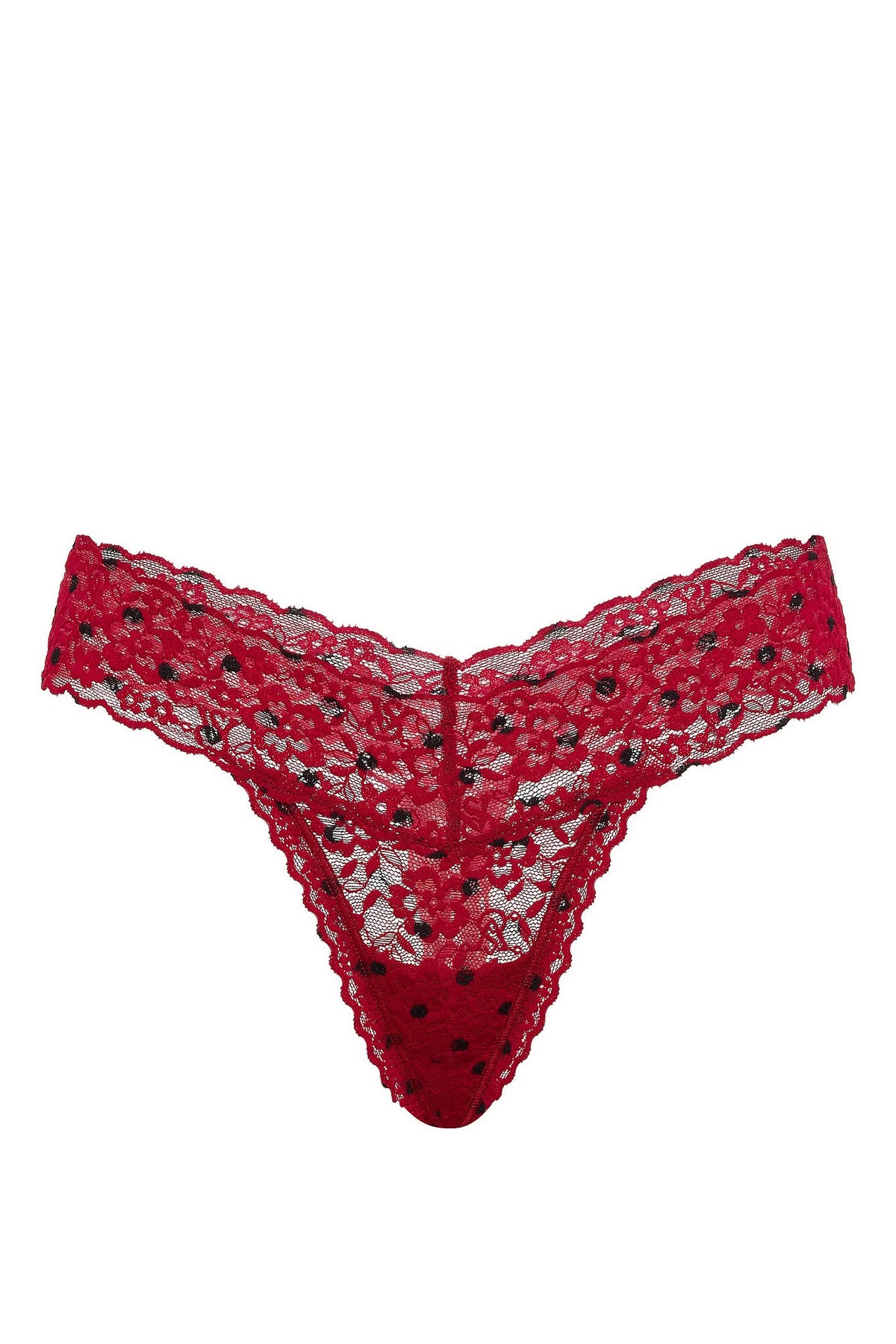 Мереживні трусики стрінги 649575805 bordo Victoria`s Secret