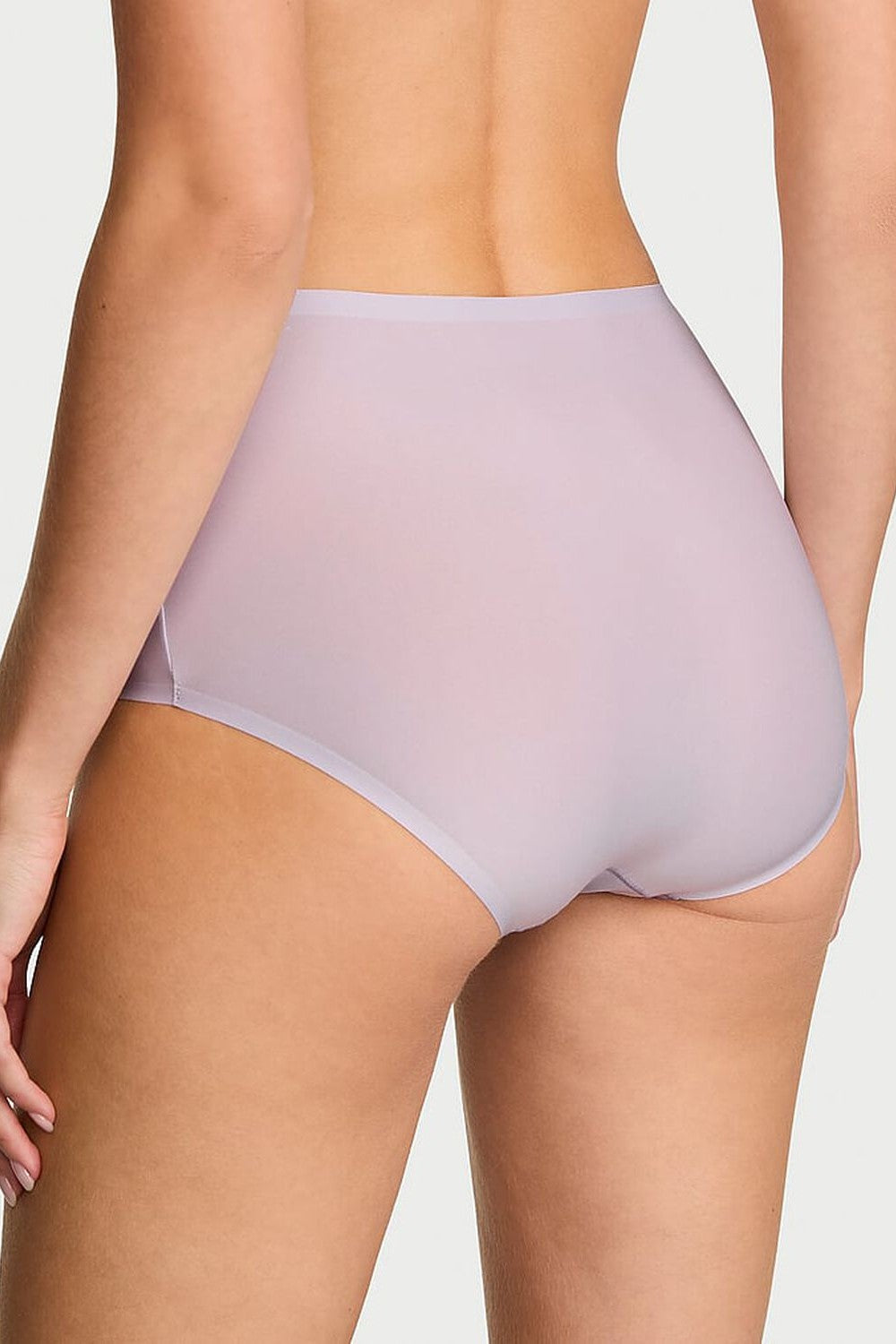 Гладкі трусики брифи 650345283 lilac Victoria`s Secret вигляд ззаду