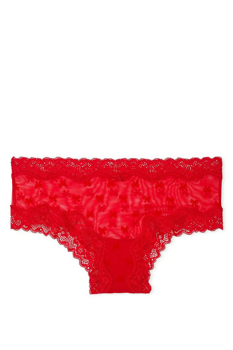 Шортики из микросетки 663683728 red