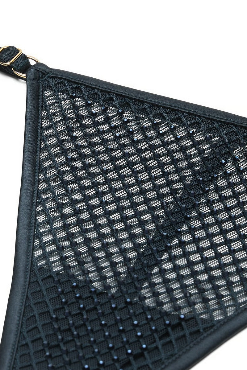 Трусики стринг со стразами 675088641 blue