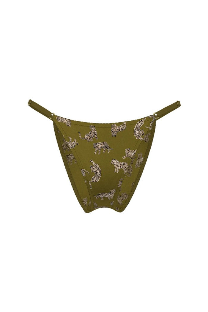 Трусики танга з принтом 687138451 green