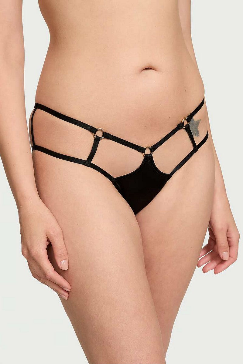 Трусики с вырезами 695453220 black