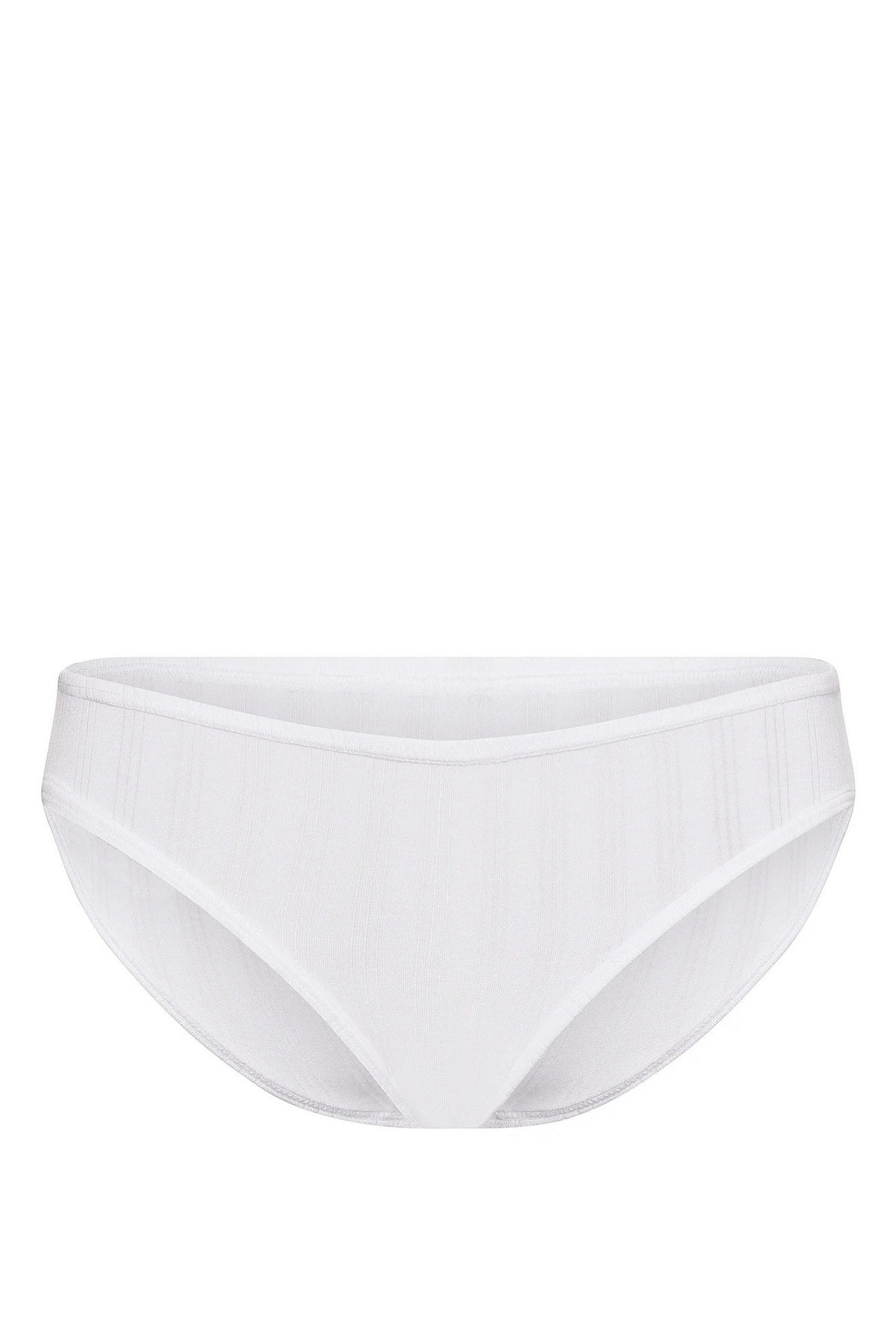 Трусики сліпи у смужку 696067693 white Victoria`s Secret