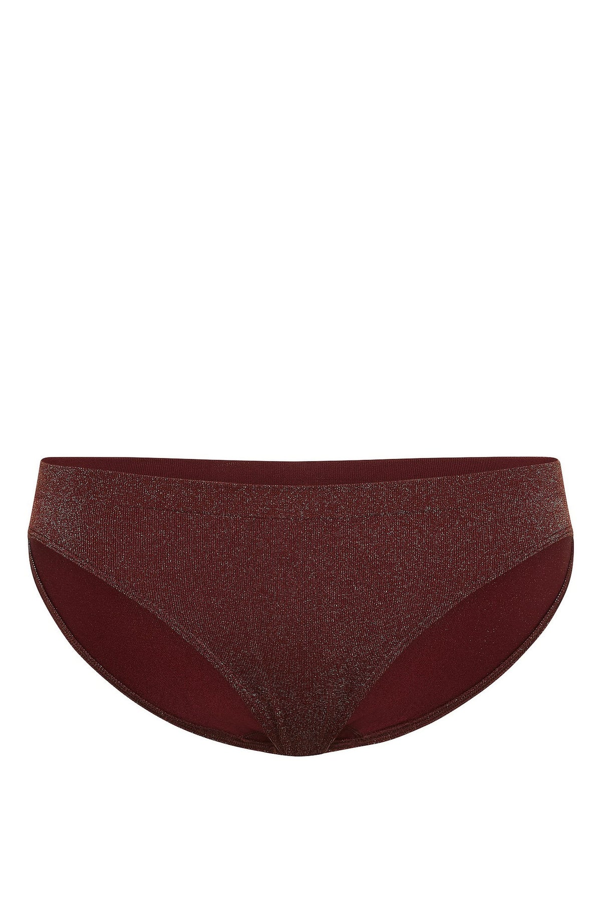 Трусики бікіні з люрексом 701119198 brown Victoria`s Secret