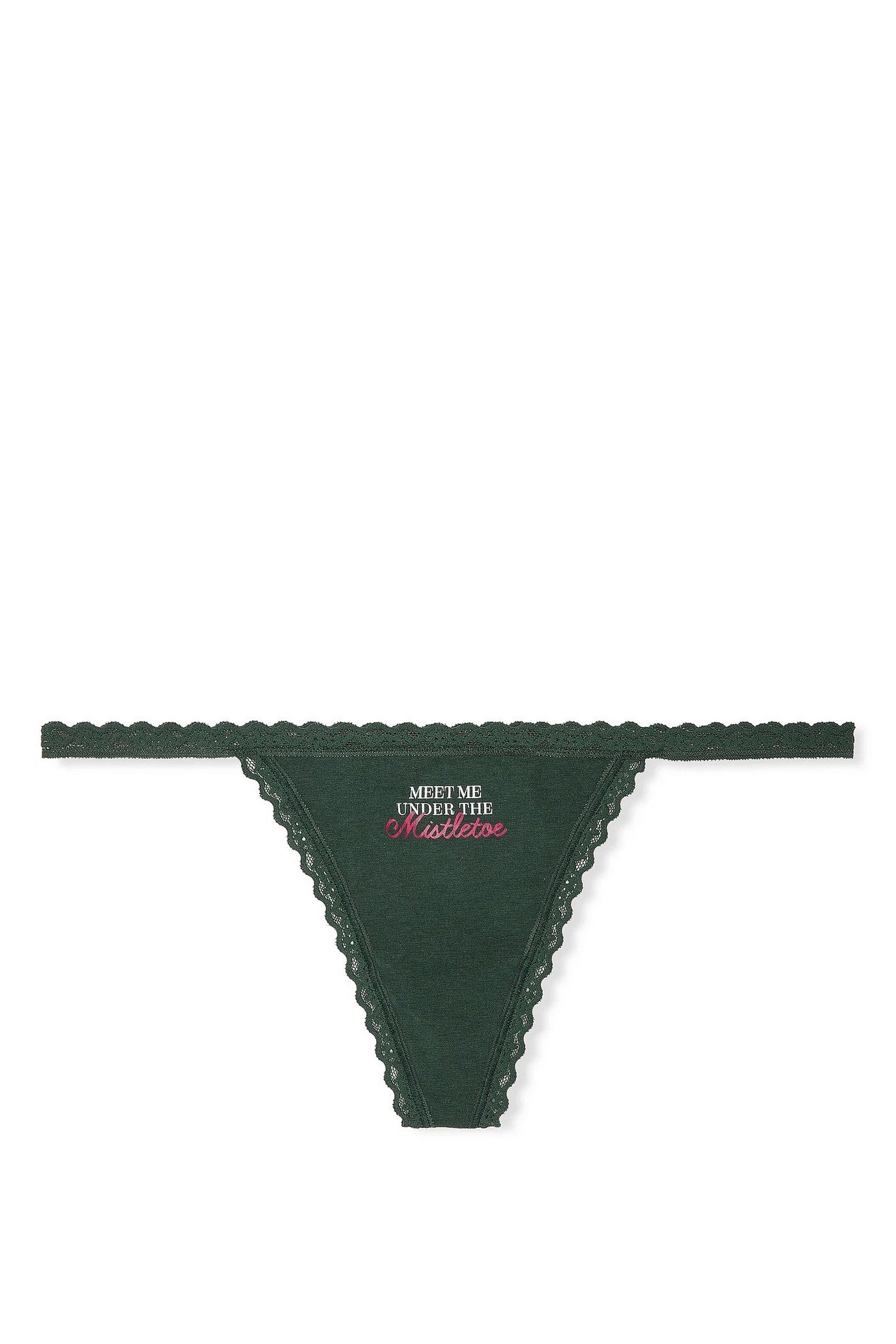 Хлопковые трусики стринг 701181957 green