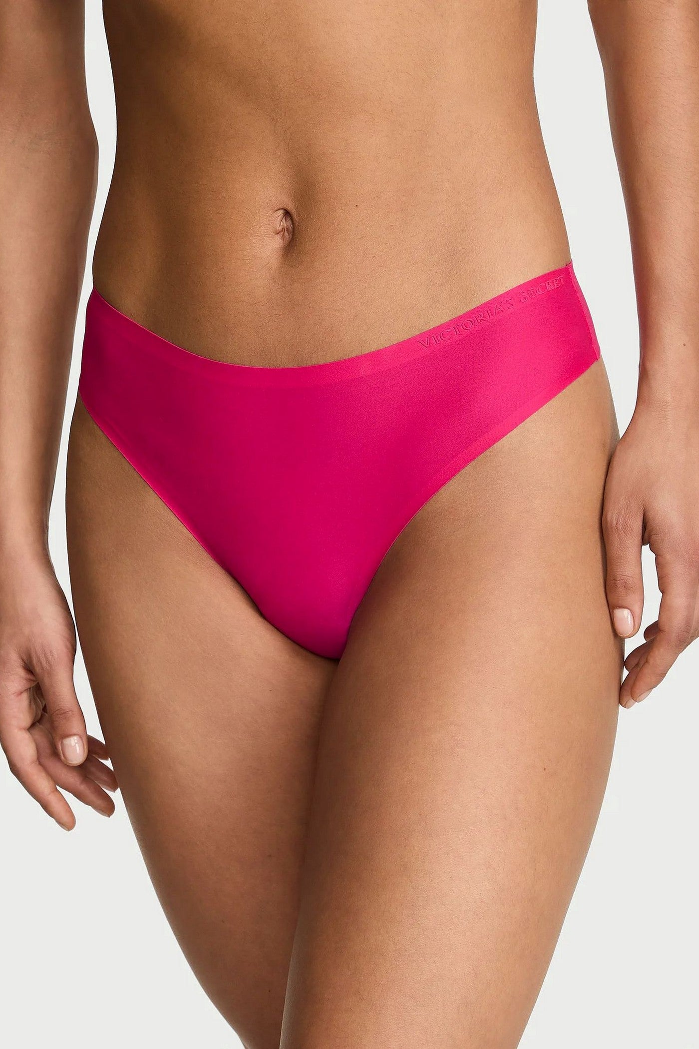 Гладкі трусики стрінги 702298446 pink Victoria`s Secret