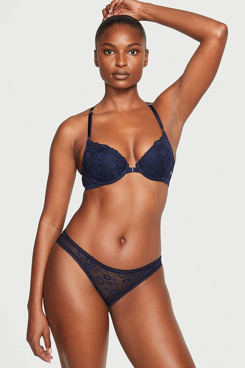 Кружевные трусики слип 720881937 blue