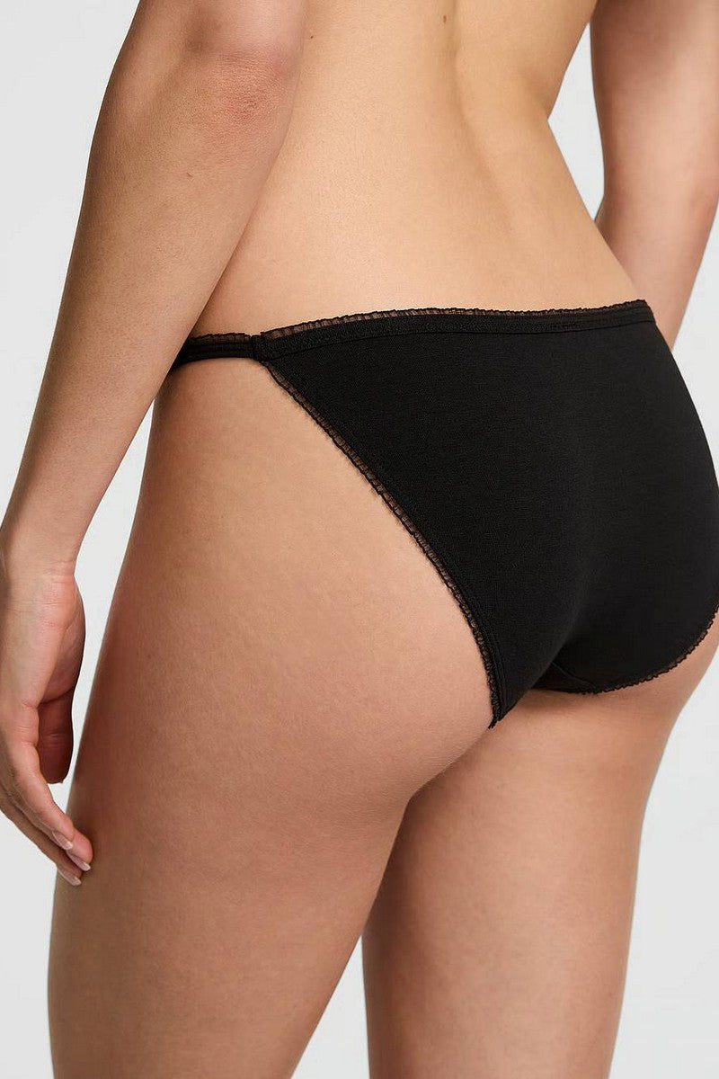 Хлопковые трусики бикини 72802635 black