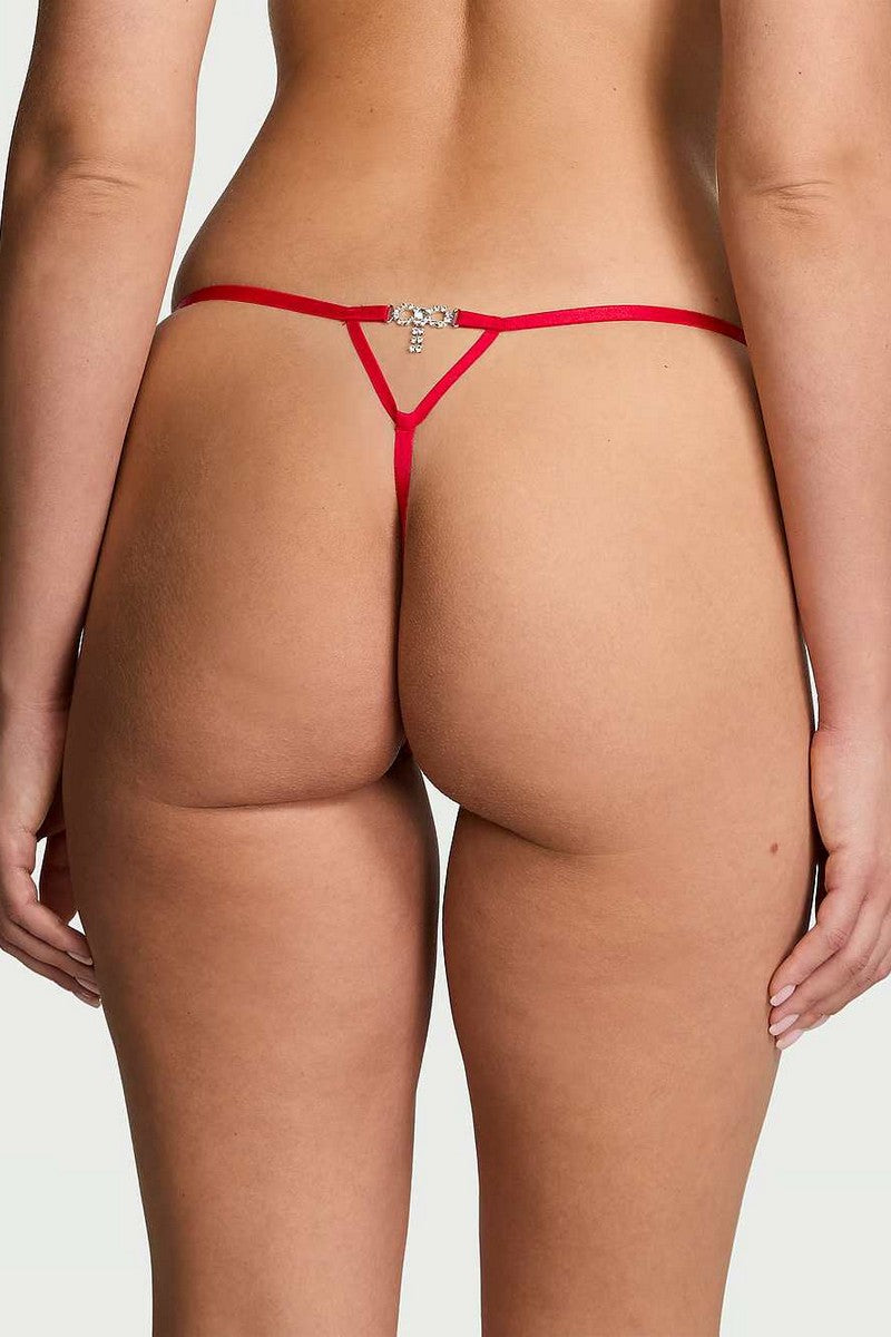 Кружевные трусики стринг 728780938 red