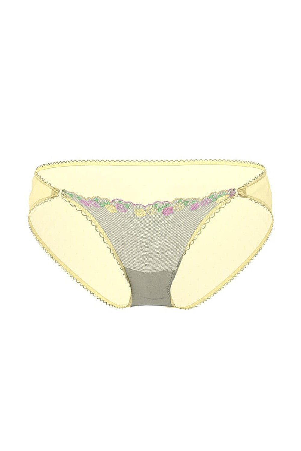Трусики сліпи із вишивкою 731547326 yellow