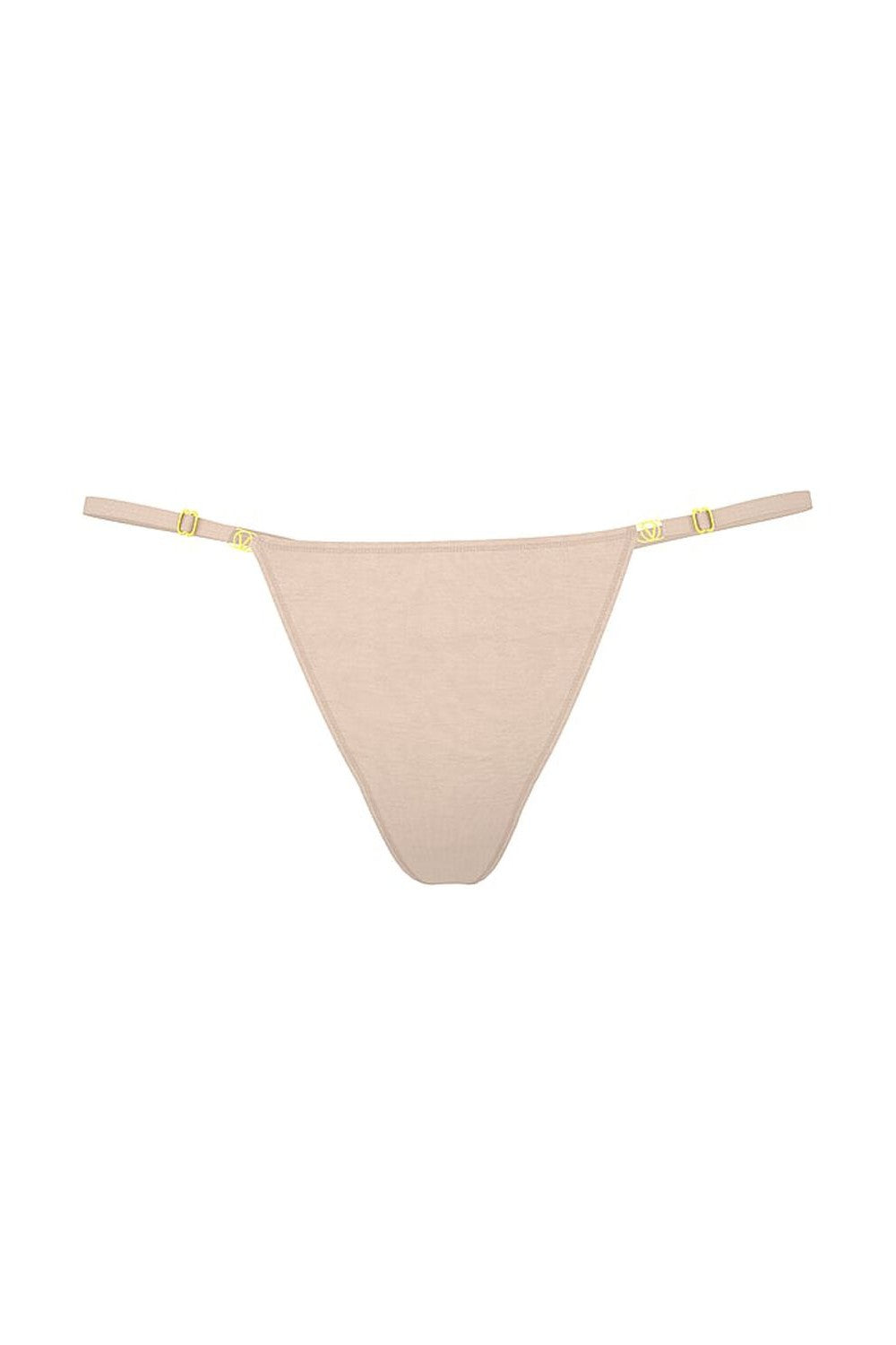 Гладкі трусики стрінги 750630206 beige Victoria`s Secret