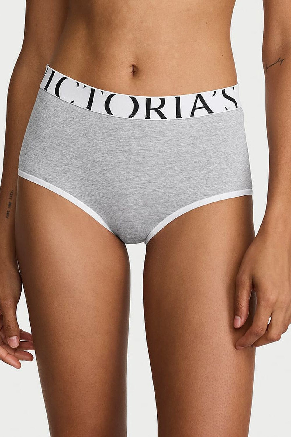 Бавовняні трусики бріфі 753016683 Victoria`s Secret