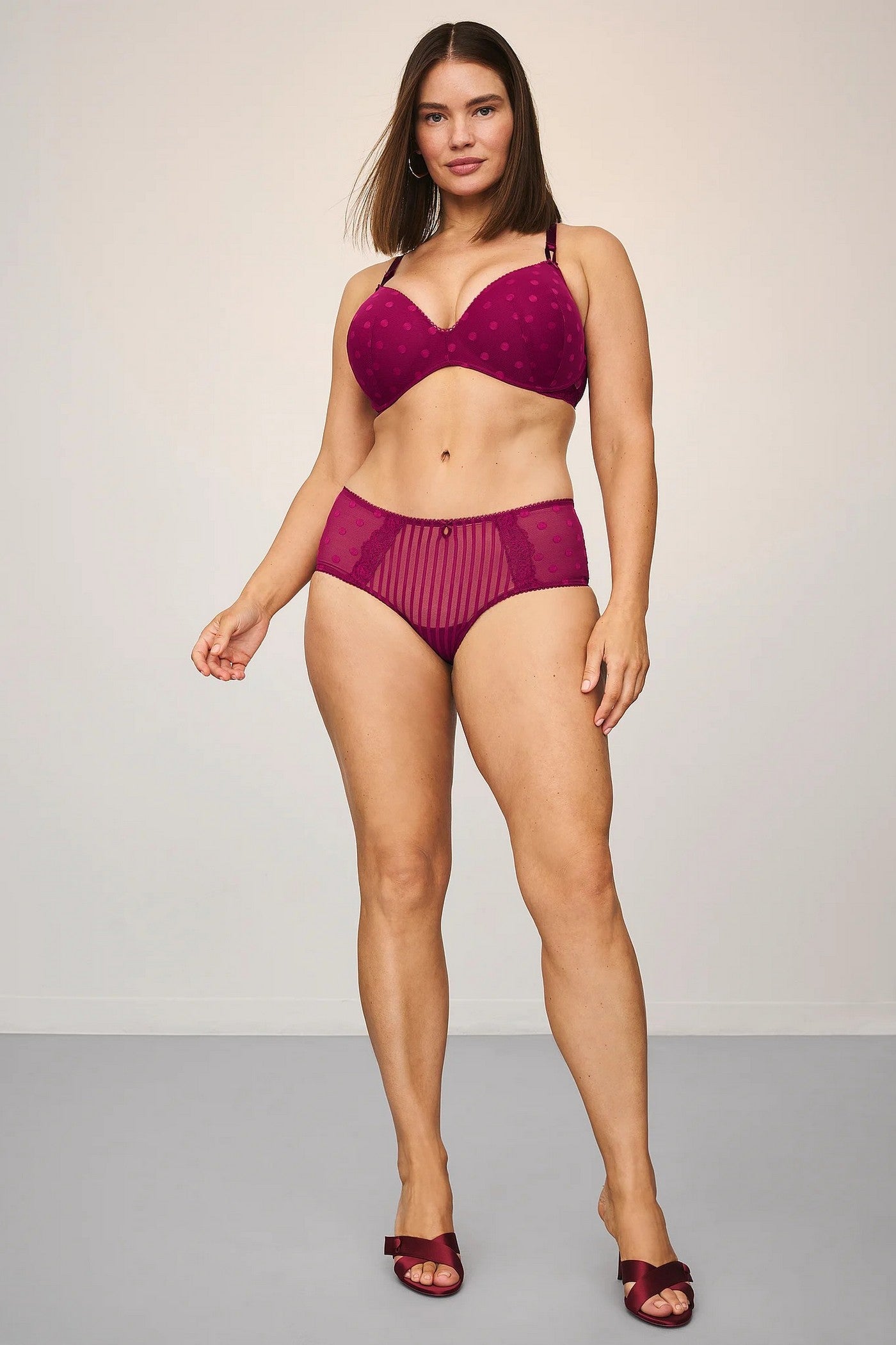 Шортики из микросетки 772954227 bordo