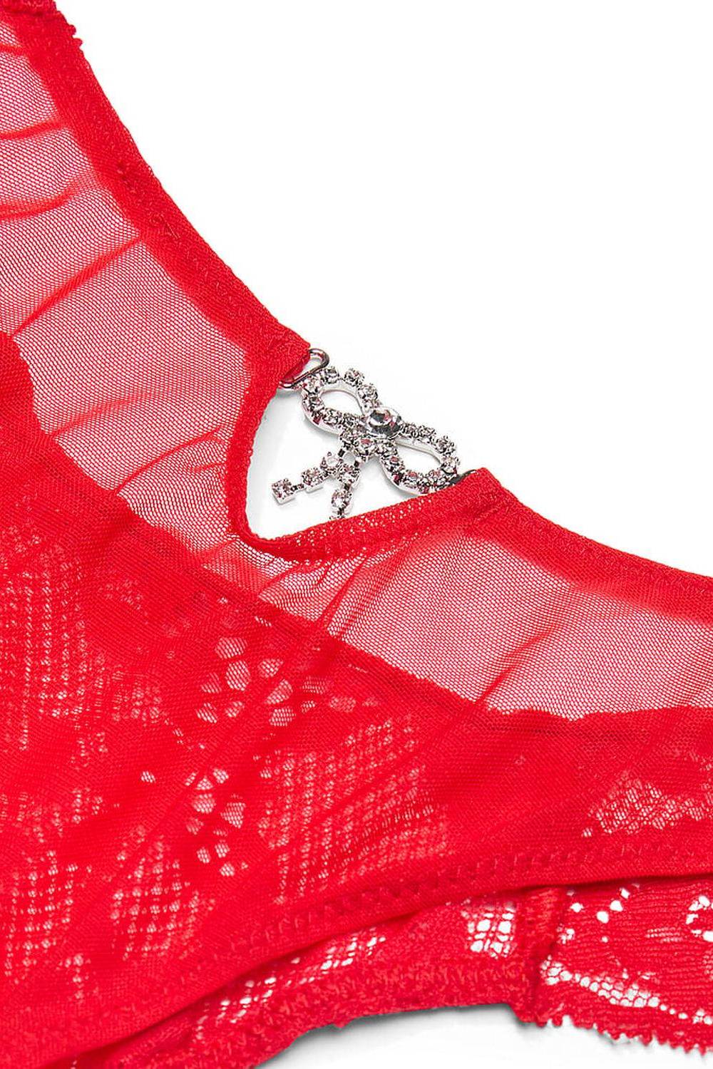 Кружевные трусики бразилиана 774336877 red