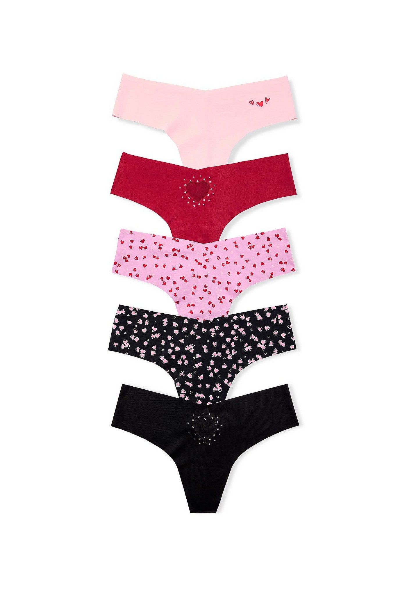 Безшовні трусики стрінги 775233719 (5 шт.) Victoria`s Secret