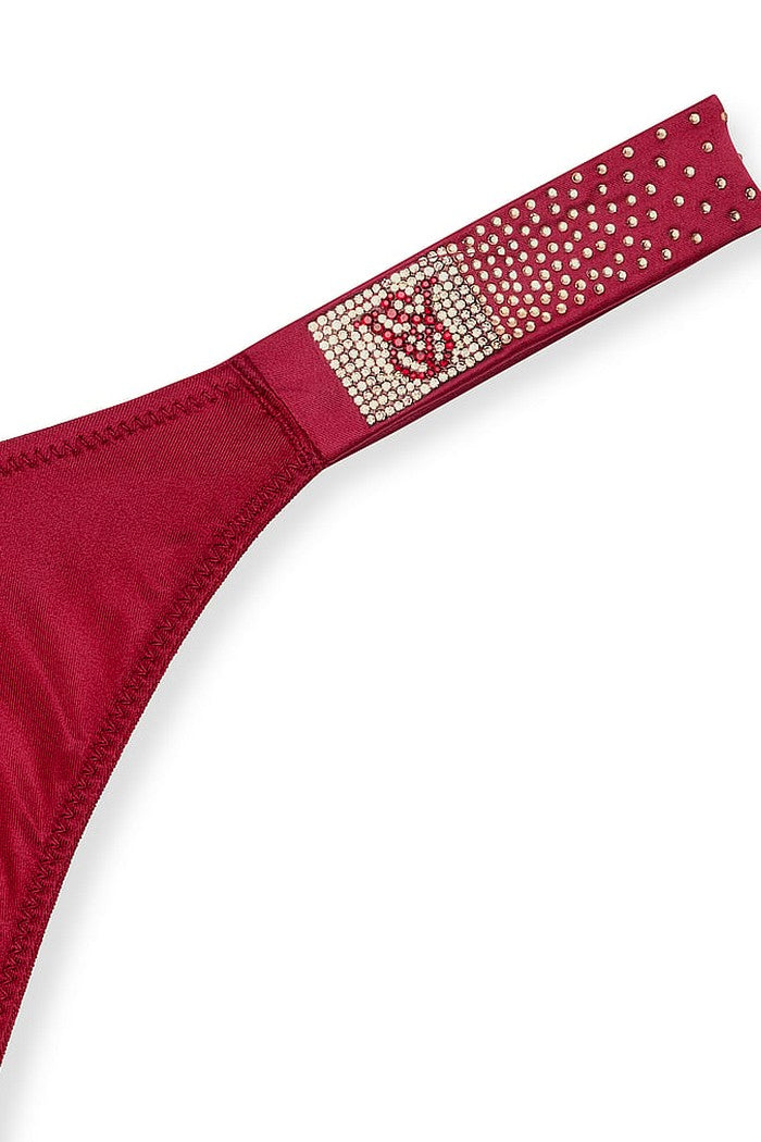 Трусики стринг со стразами 776593563 red