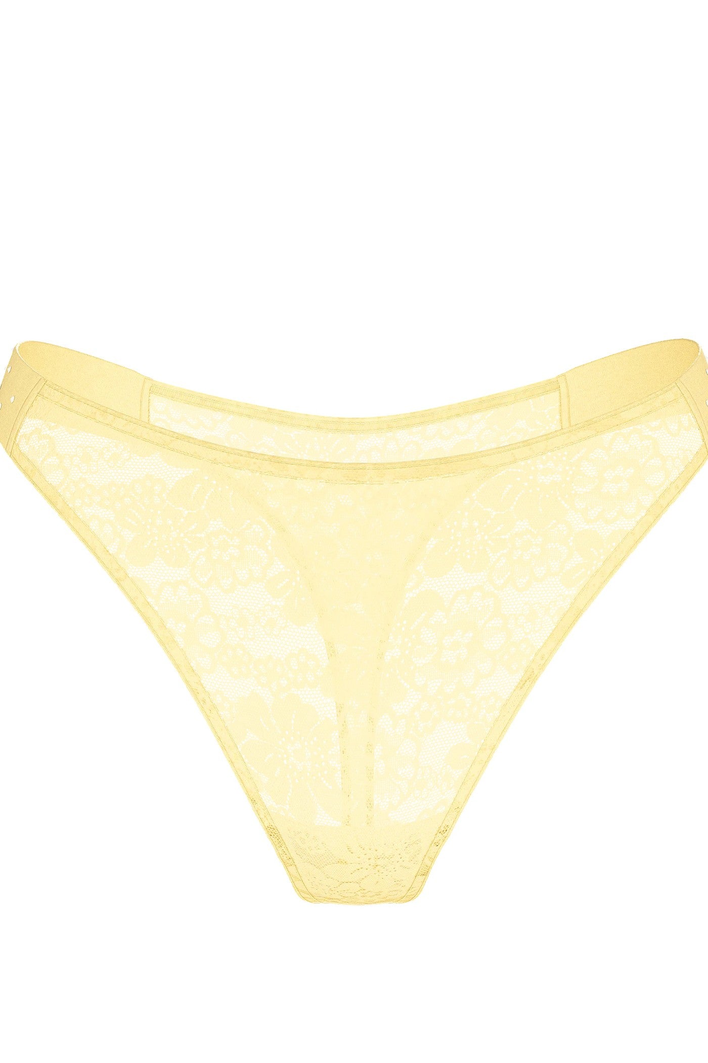Мереживні трусики стрінги 79968503 yellow