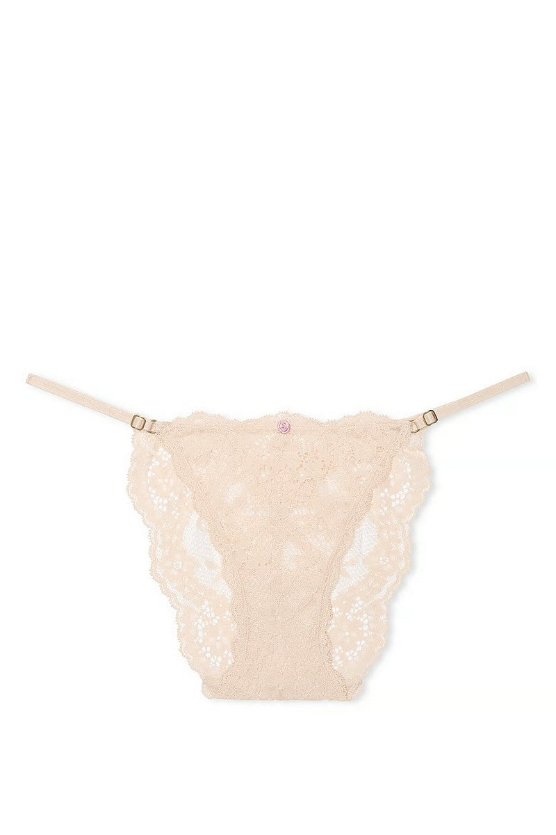 Кружевные трусики бикини 808038797 beige