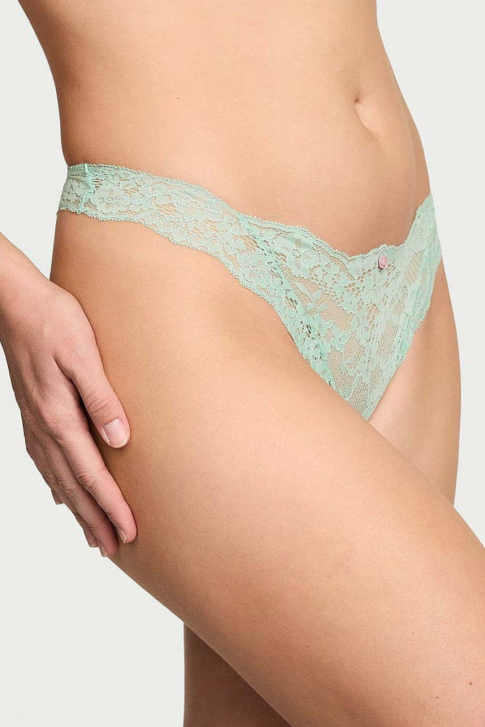 Кружевные трусики стринг 824276681 green