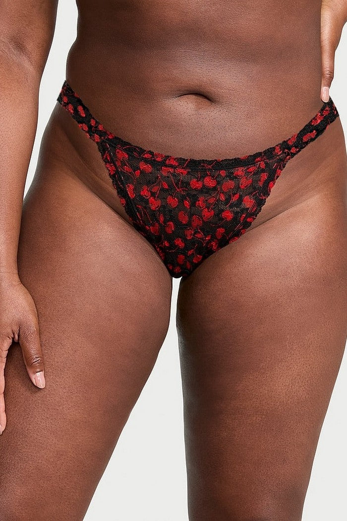 Мереживні трусики танга 831532614 black